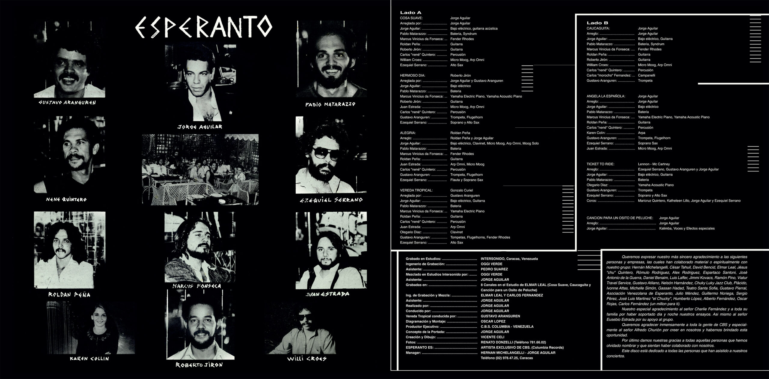 Esperanto innersleeve